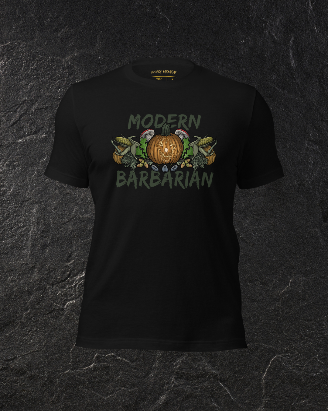 Modern Barbarian Pumpkin Shirt
