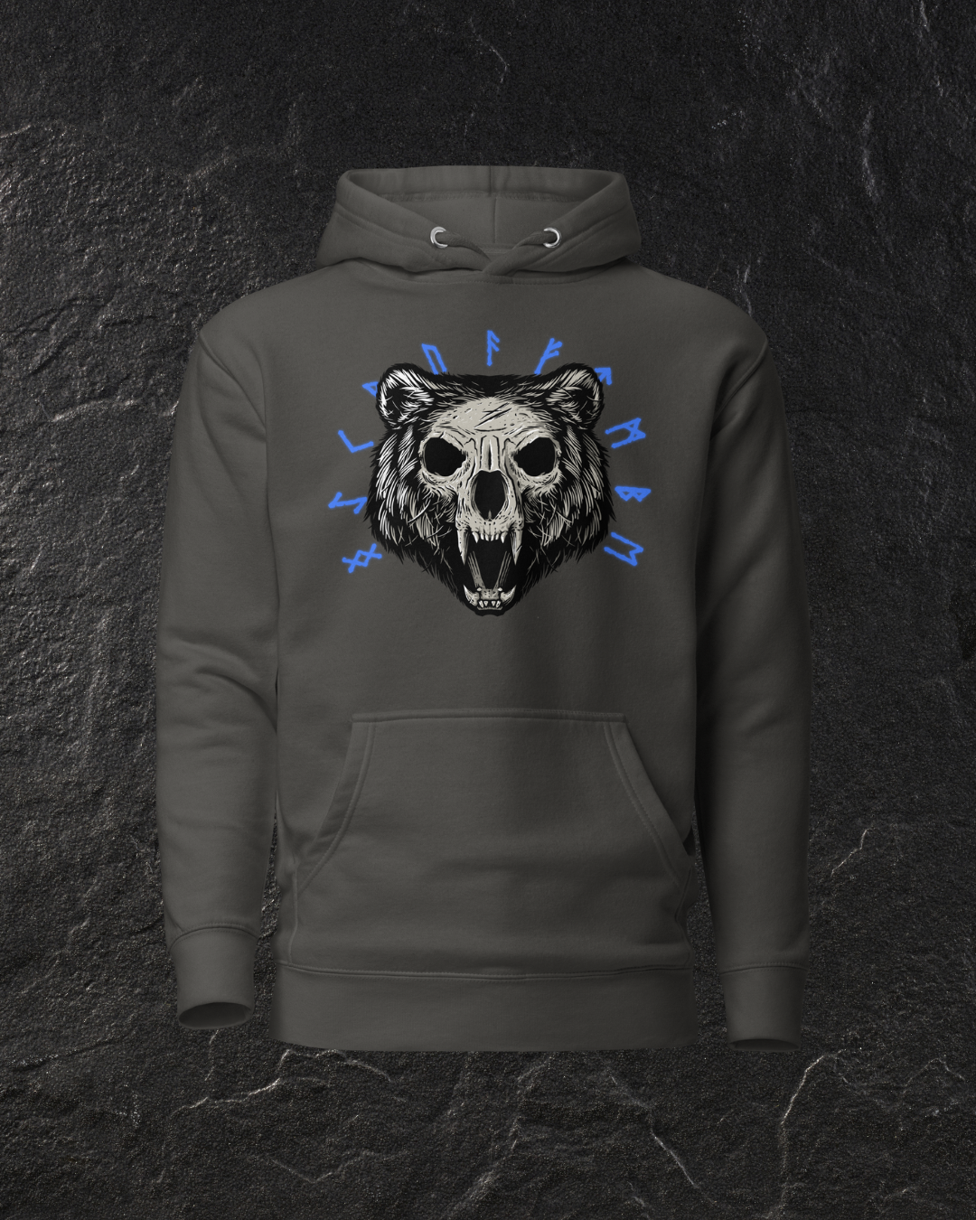 Rune Bear Hoodie - Image 2