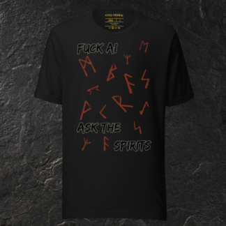 Fuck AI Rune Shirt